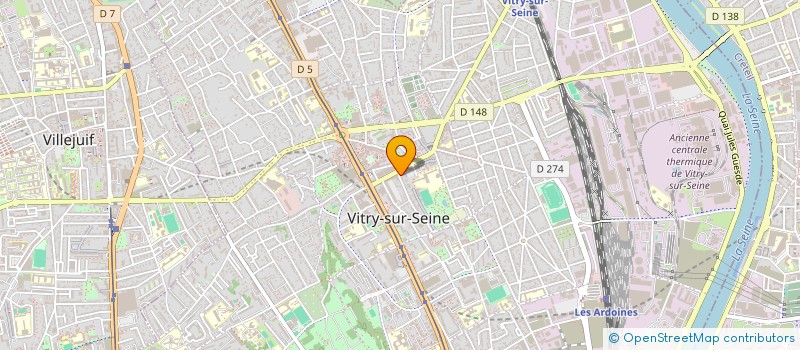localisation de l'entreprise MADAME JULIE BEY à VITRY-SUR-SEINE