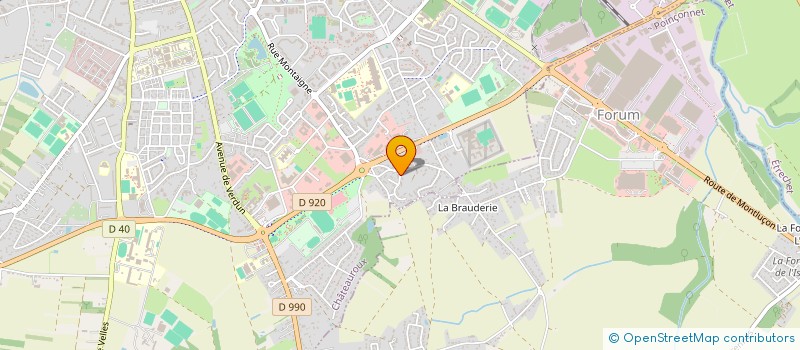 localisation de l'entreprise MADAME JULIE BIARD à CHATEAUROUX