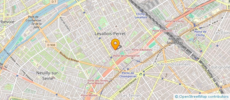 localisation de l'entreprise MADAME JULIE BIEVRE à LEVALLOIS-PERRET