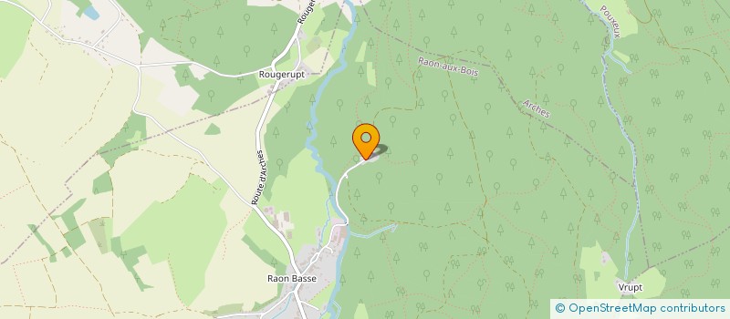 localisation de l'entreprise MADAME JULIE BIGOT  RAON-AUX-BOIS