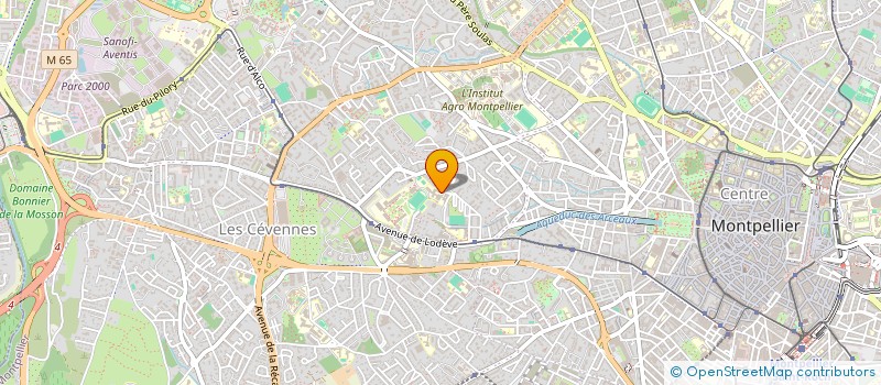 localisation de l'entreprise MADAME JULIE BLANC  MONTPELLIER