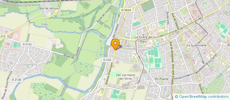 localisation de l'entreprise MADAME JULIE BLANCHET  FLEURY-SUR-ORNE