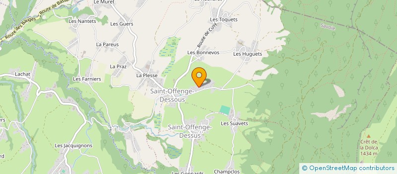 localisation de l'entreprise MADAME JULIE BLEIN  SAINT-OFFENGE