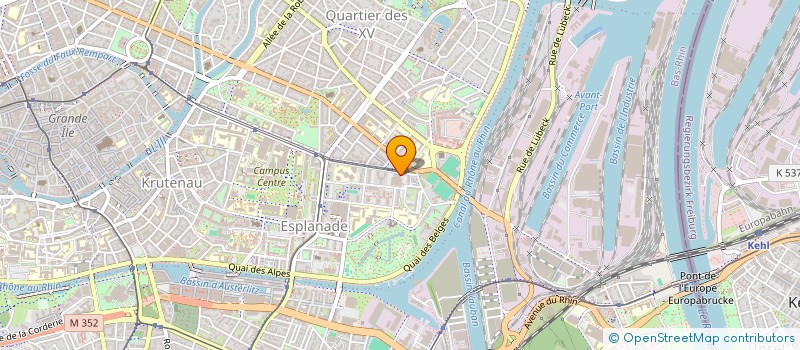 localisation de l'entreprise MADAME JULIE BLOMART  STRASBOURG