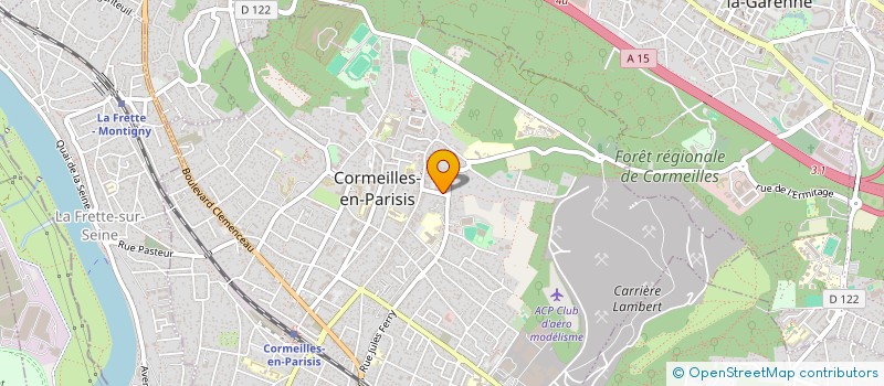 localisation de l'entreprise MADAME JULIE BLUYSEN  CORMEILLES-EN-PARISIS