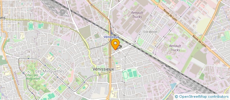 localisation de l'entreprise MADAME JULIE BOARON  VENISSIEUX