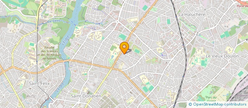 localisation de l'entreprise MADAME JULIE BOBIN à NANTES