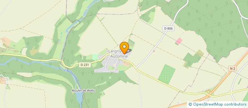 localisation de l'entreprise MADAME JULIE BOFFY  LARGNY-SUR-AUTOMNE