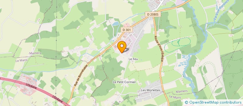 localisation de l'entreprise MADAME JULIE BOIS  SAVIGNE-L'EVEQUE