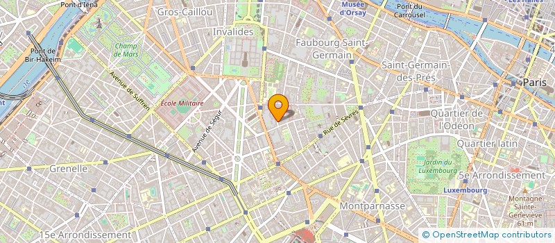 localisation de l'entreprise MADAME JULIE BONET  PARIS