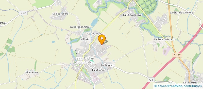 localisation de l'entreprise MADAME JULIE BONITCHI  SAINT-ANDRE-GOULE-D'OIE