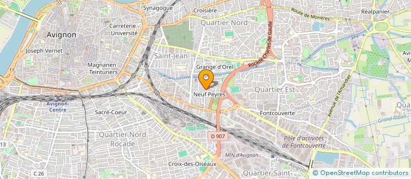 localisation de l'entreprise MADAME JULIE BONNAL à AVIGNON