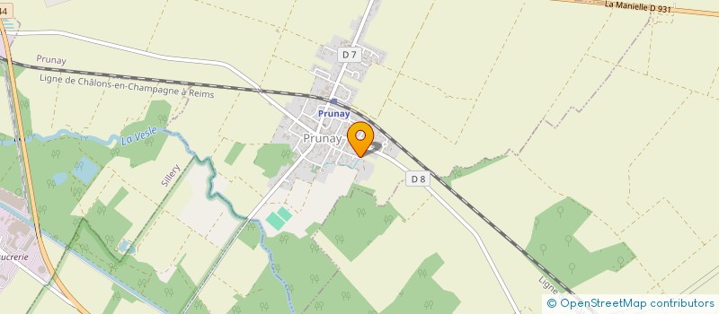 localisation de l'entreprise MADAME JULIE BONNARD  REIMS