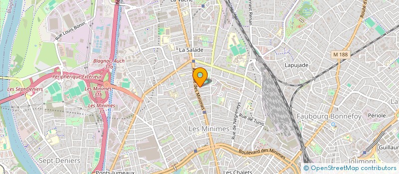 localisation de l'entreprise MADAME JULIE BONZON à TOULOUSE