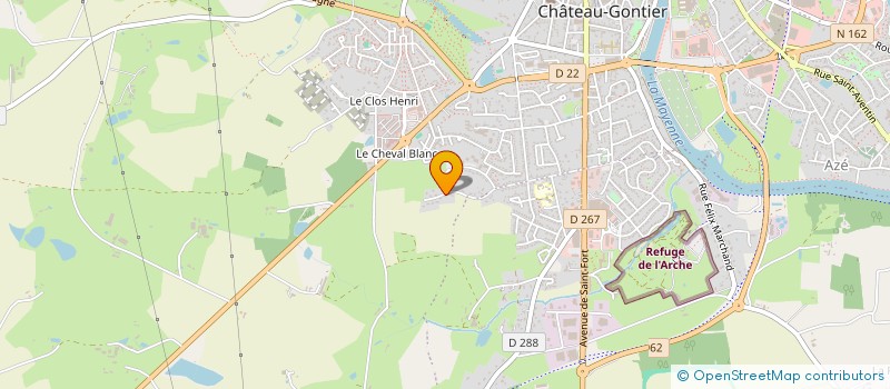 localisation de l'entreprise MADAME JULIE BORDIER  LOCMALO