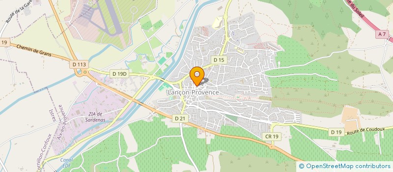 localisation de l'entreprise MADAME JULIE BORDIER  LANCON-PROVENCE