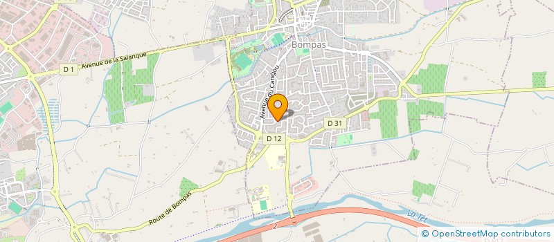 localisation de l'entreprise MADAME JULIE BOSOM  BOMPAS