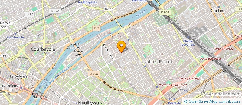 localisation de l'entreprise MADAME JULIE BOUAZIZ à LEVALLOIS-PERRET