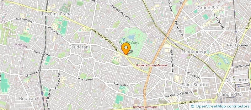 localisation de l'entreprise MADAME JULIE BOUCHET à BORDEAUX