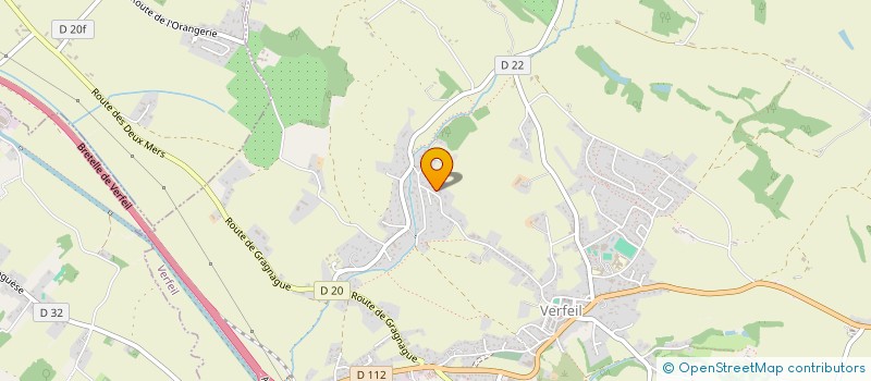 localisation de l'entreprise MADAME JULIE BOUDRIERES  VERFEIL