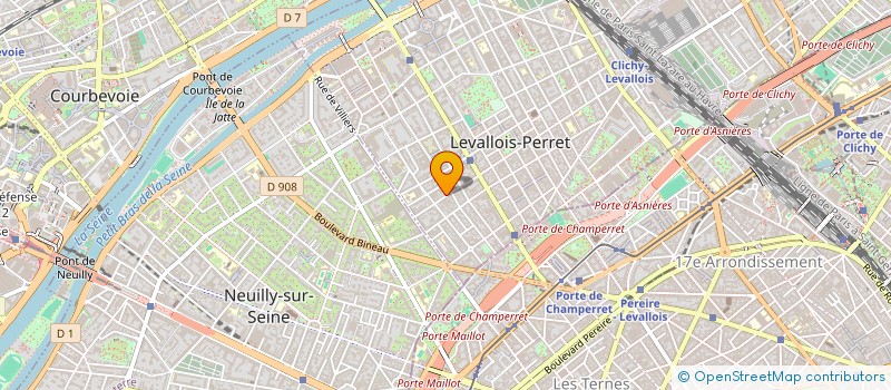 localisation de l'entreprise MADAME JULIE BOUHOURS à LEVALLOIS-PERRET