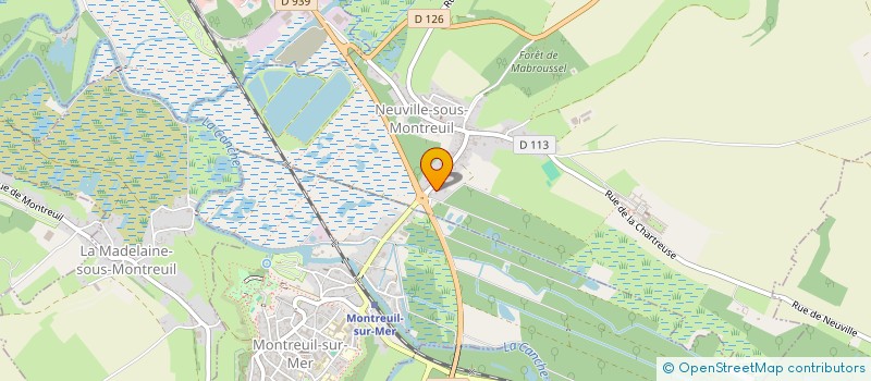 localisation de l'entreprise MADAME JULIE BOULINGUEZ  NEUVILLE-SOUS-MONTREUIL