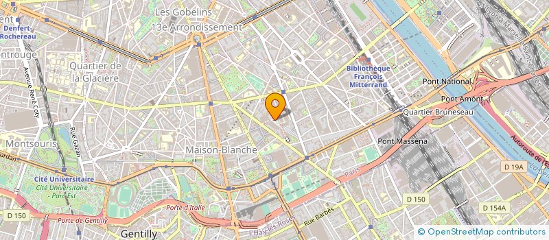 localisation de l'entreprise MADAME JULIE BOURGEOIS  PARIS