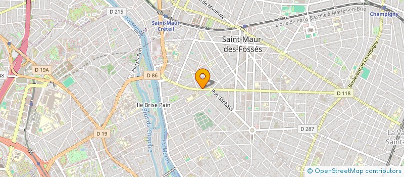 localisation de l'entreprise MADAME JULIE BOURY à SAINT-MAUR-DES-FOSSES