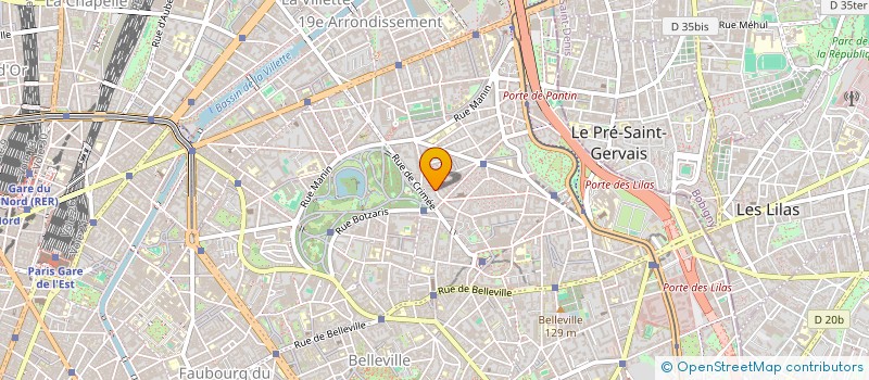 localisation de l'entreprise MADAME JULIE BOUSQUET  PARIS