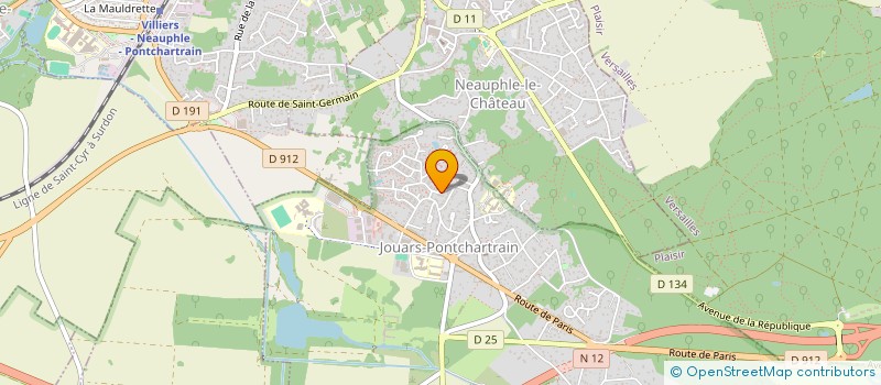 localisation de l'entreprise MADAME JULIE BOUTELOUP  JOUARS-PONTCHARTRAIN