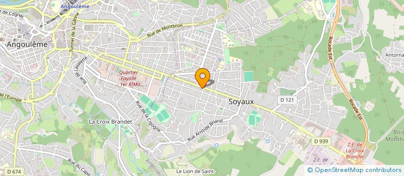 localisation de l'entreprise MADAME JULIE BRASSARD à SOYAUX