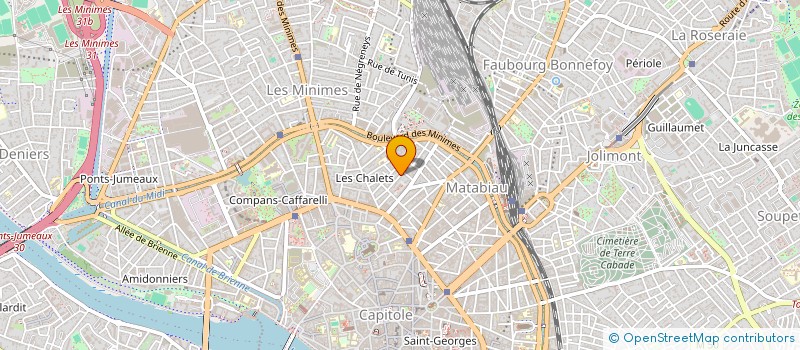 localisation de l'entreprise MADAME JULIE BRAULT  TOULOUSE