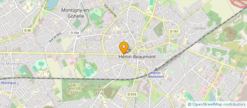 localisation de l'entreprise MADAME JULIE BREBION à HENIN-BEAUMONT