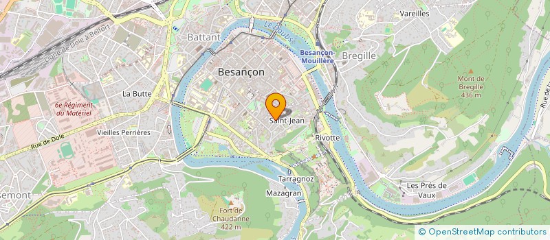 localisation de l'entreprise MADAME JULIE BRENIAUX à BESANCON