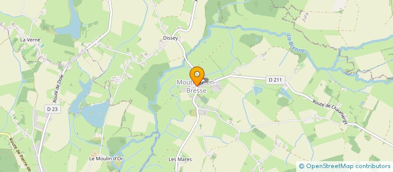 localisation de l'entreprise MADAME JULIE BRESSAND  LES HAYS