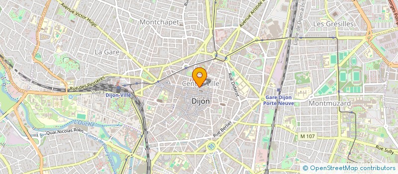 localisation de l'entreprise MADAME JULIE BRETENET à DIJON