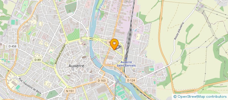 localisation de l'entreprise MADAME JULIE BRIDOU à AUXERRE