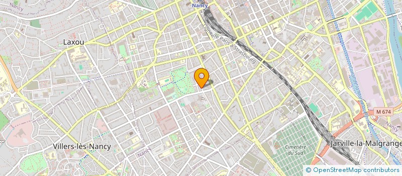 localisation de l'entreprise MADAME JULIE BRINON  NANCY