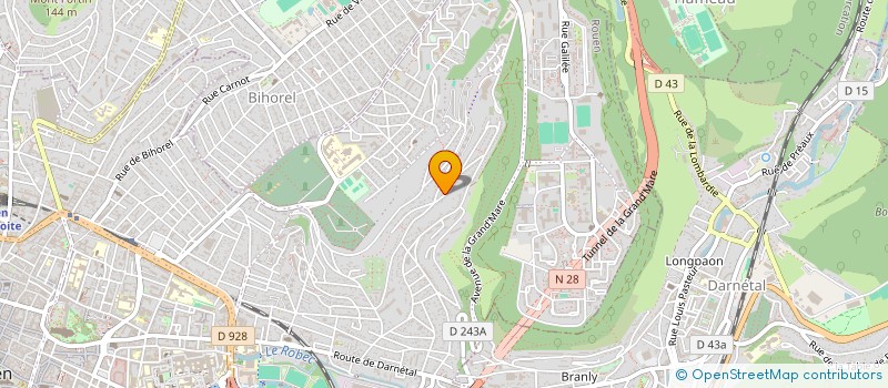 localisation de l'entreprise MADAME JULIE BRISSON à ROUEN