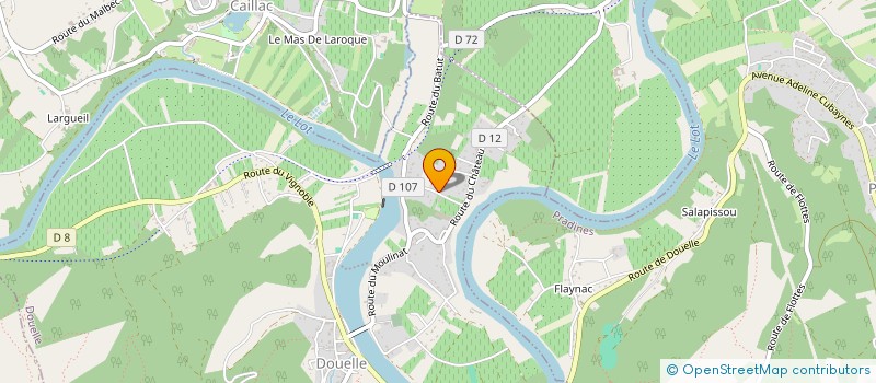 localisation de l'entreprise MADAME JULIE BROCHETON  DOUELLE