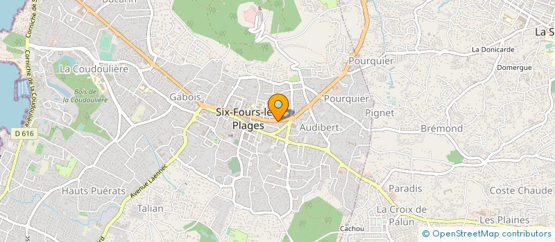 localisation de l'entreprise MADAME JULIE BRONNER à SIX-FOURS-LES-PLAGES
