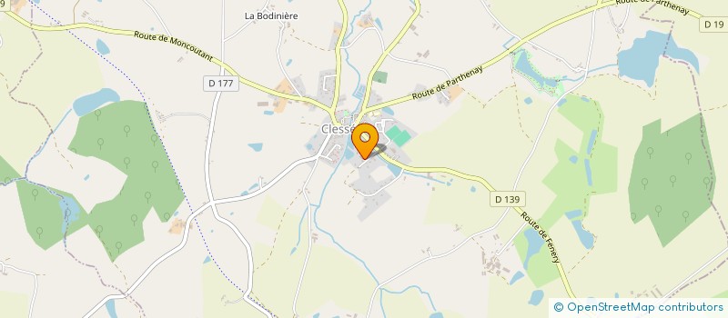 localisation de l'entreprise MADAME JULIE BROSSEAU à CHICHE