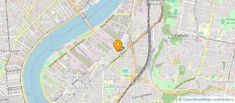 localisation de l'entreprise MADAME JULIE BRUHIER  BORDEAUX