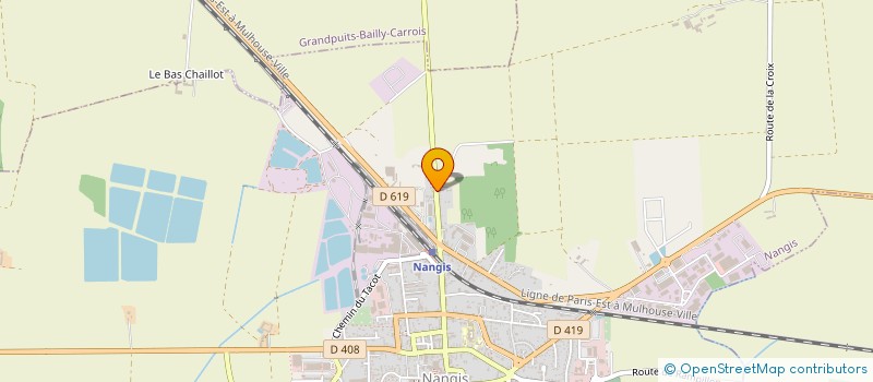 localisation de l'entreprise MADAME JULIE BRUN  NANGIS