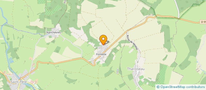 localisation de l'entreprise MADAME JULIE BRUNEAU  SAINT PERE