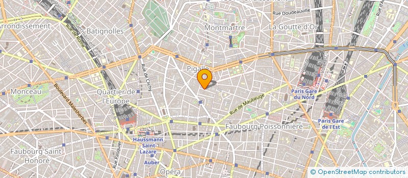 localisation de l'entreprise MADAME JULIE BRUNET  PARIS