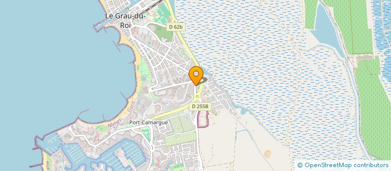 localisation de l'entreprise MADAME JULIE BRUNON  LE GRAU-DU-ROI