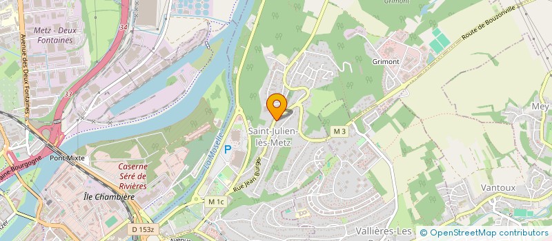 localisation de l'entreprise MADAME JULIE BURVENICH  ARS-SUR-MOSELLE