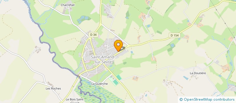 localisation de l'entreprise MADAME JULIE CADUC  SAINT-AMAND-SUR-SEVRE