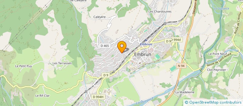 localisation de l'entreprise MADAME JULIE CAGNY  CROTS